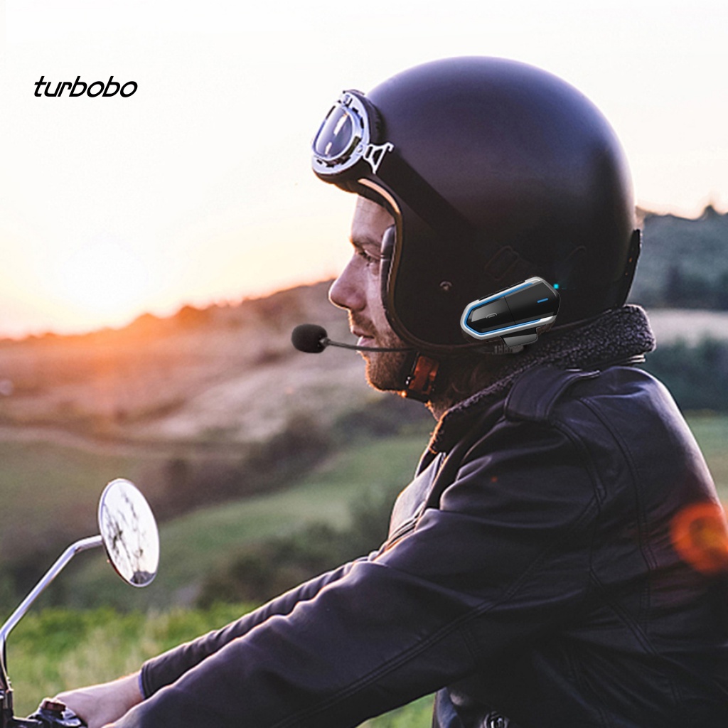 Tai Nghe Bluetooth 5.0 Chống Thấm Nước Chuyên Dụng Cho Mũ Bảo Hiểm QTB35