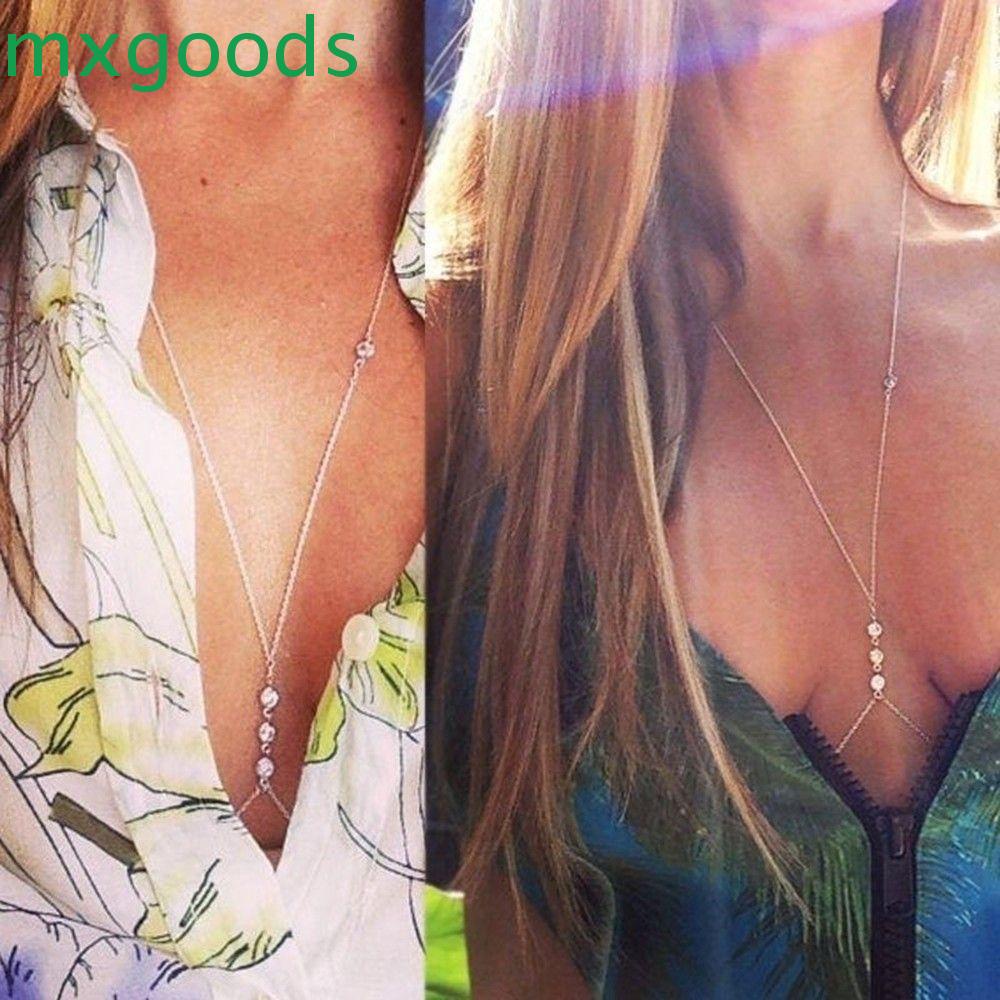 Vòng cổ Toàn Thân Phối Bikini Thời Trang|Bình Nước Bijoux Chất Lượng Cao|Vòng cổ Chuỗi Đơn Giản Xinh Xắn Dành Cho Nữ