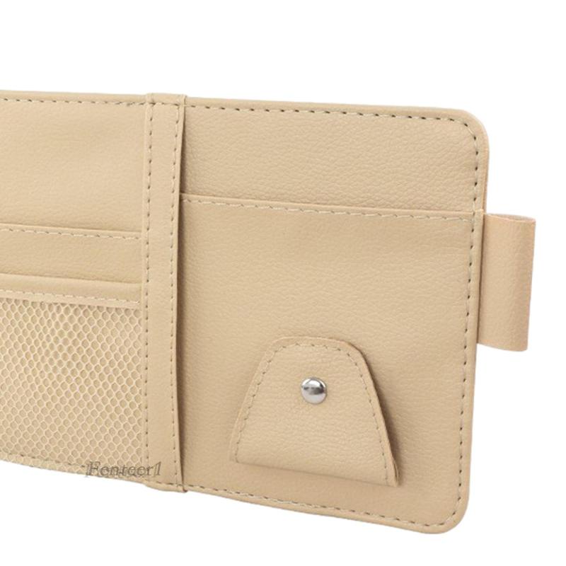 Túi Đựng Tài Liệu Màu Đen Có Khóa Kéo Fenteer1 Cho Xe Hơi