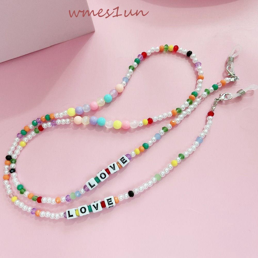Chuỗi Hạt Đeo Mắt Kính Chống Thất Lạc WMES15H Phong Cách Bohemian Thời Trang