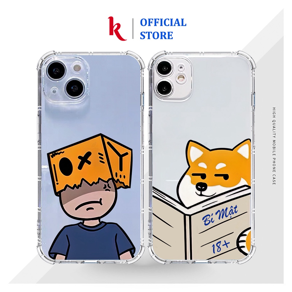 Ốp lưng iphone đôi OX Bí Mật Tuổi 18 case 15 pro max 15plus 14 13 12 promax 11 mini 6 6s 7 8 plus x xr xs Se