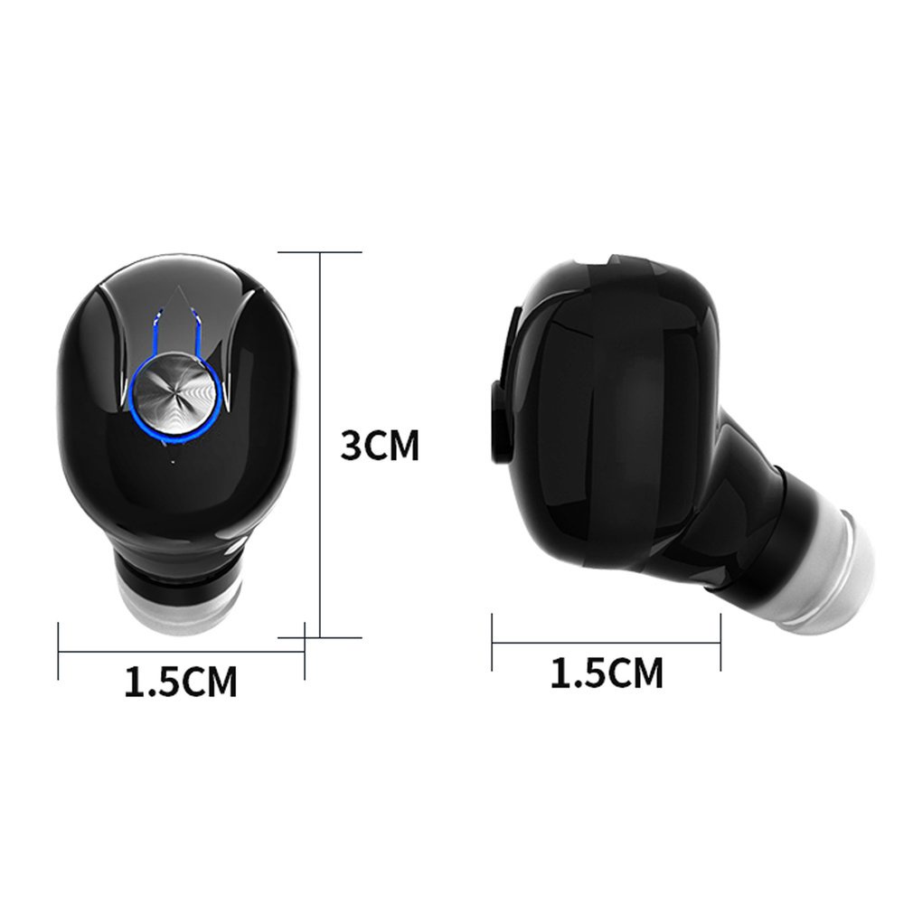 Tai Nghe Bluetooth 5.0 Nhét Tai Có Micro Thiết Kế Thể Thao Và Phụ Kiện