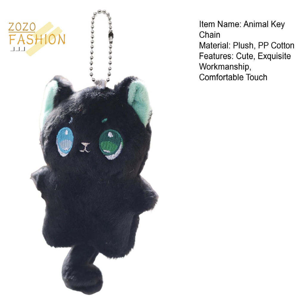 Móc Khóa Hình Thú Nhồi Bông Dễ Thương Cho Nữ