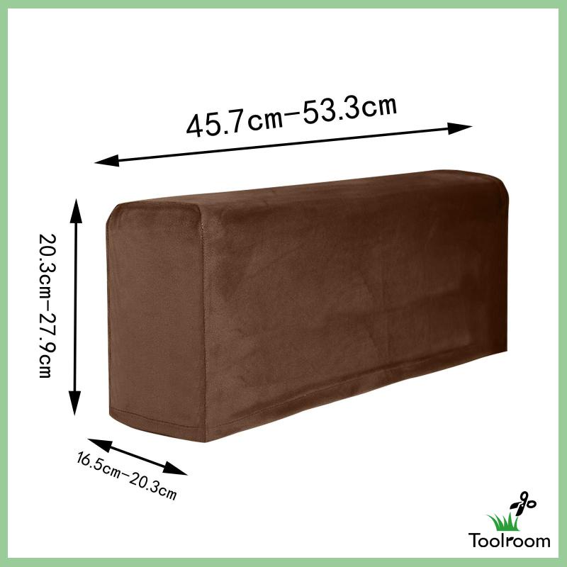 Set 2 Vỏ Bọc Bệ Tỳ Tay Ghế Sofa Chất Liệu Dày Dặn Co Giãn Có Thể Tháo Rời