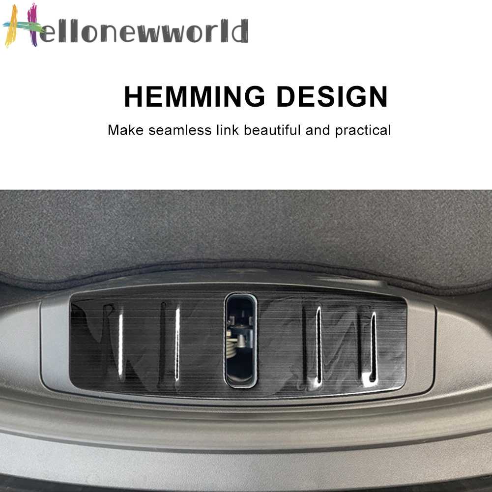 Tấm Chắn Bảo Vệ Bằng Thép Không Gỉ Gắn Phía Trước Xe Hơi Tesla Model 3 2016-2021