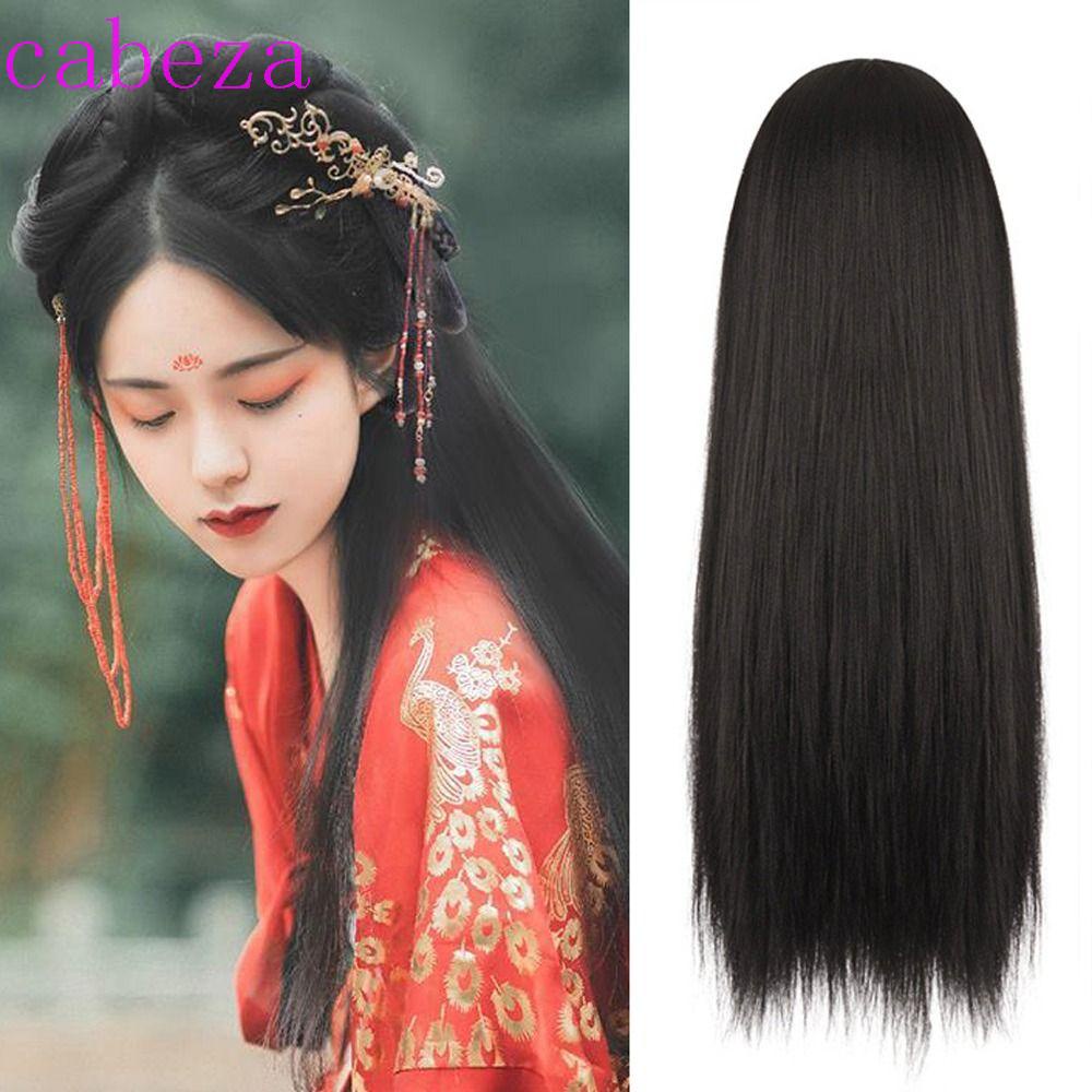 Bộ Tóc Giả Bằng Sợi Tổng Hợp Mềm Mại Phong Cách Trung Hoa Cổ Điển Dùng Chụp Ảnh