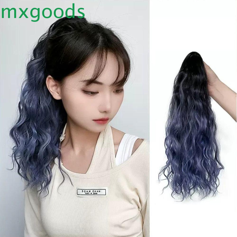 Tóc Giả Đuôi Ngựa Xoăn Dài Vô Hình Chịu Nhiệt Cao Cho Nữ