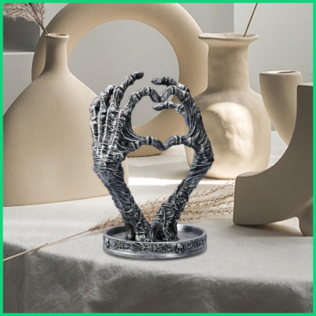 Giá Đỡ Trang Sức Hình Bàn Tay Tạo Hình Trái Tim Đáng Sợ Trang Trí Phòng Ngủ