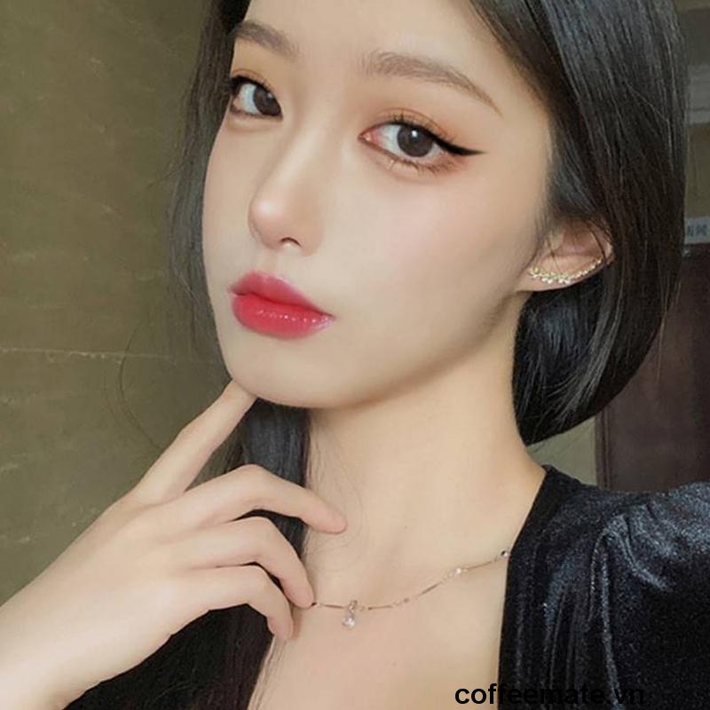 ⚡Hoa Tai Mạ Vàng Hình Ngôi Sao Năm Cánh Đính Đá Dễ Thương