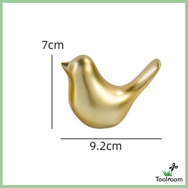 Mô Hình Chim Vàng Điêu Khắc Phong Cách Bắc Âu Trang Trí Nhà Cửa