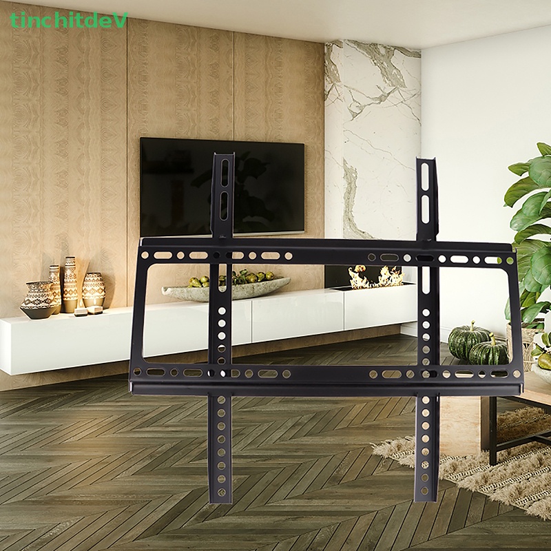 1 Bộ Giá Đỡ TV LED 26-63Inch Treo Tường Cố Định Kèm Vòng Đệm Ốc Vít