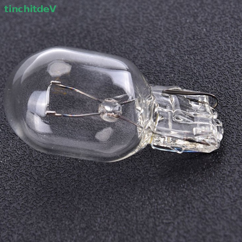 Bộ 10 Bóng Đèn Tín Hiệu T20 W21 / 5W Ánh Sáng Cam Chất Lượng Cao