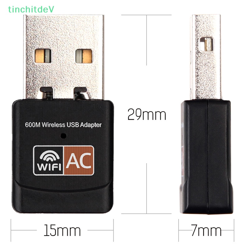 Thẻ Mạng Không Dây Realtek RTL8811 Chip 2.4-5.8GHz USB Chất Lượng Cao WD-4503AC AC 600M