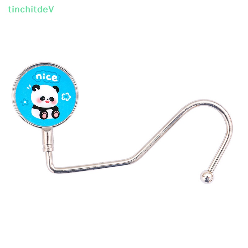 [TinchitdeV] Móc Treo Túi Xách Cầm Tay Bằng Kim Loại Cỡ Lớn Họa Tiết Hoạt Hình Có Thể Gập Lại [Mới]