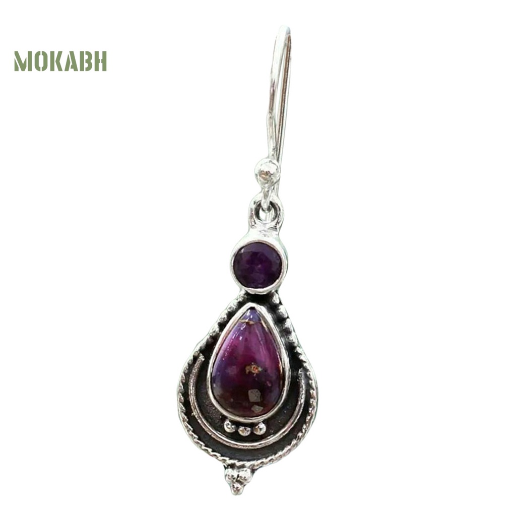 1 Đôi Bông Tai Đính Đá Thời Trang Dành Cho Nữ