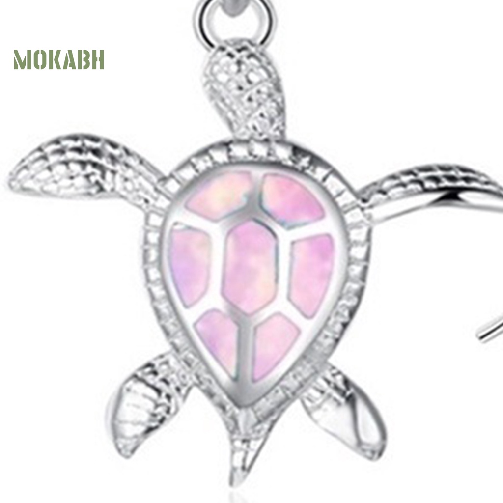 Set 3 Vòng cổ + Bông Tai Đính Đá Opal Lấp Lánh Dễ Thương