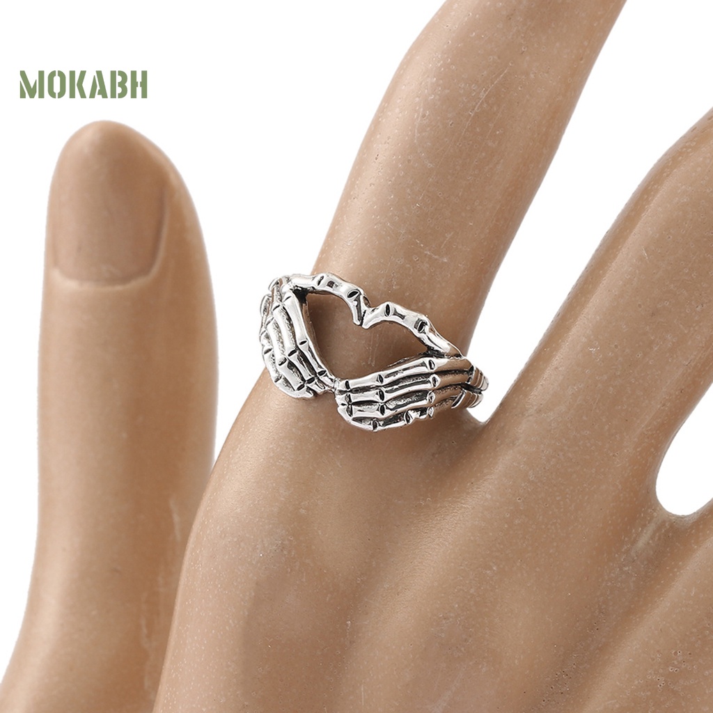 Nhẫn Hình Ngón Tay Phong Cách Hip Hop Punk Cổ Điển Thời Trang Cho Nữ
