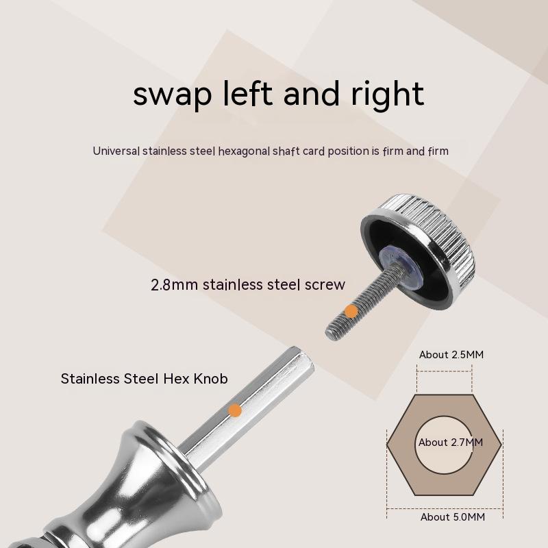 Tay Quay Máy Câu Cá CNC Bằng Kim Loại Phù Hợp Cho Dòng Máy 1000-4000