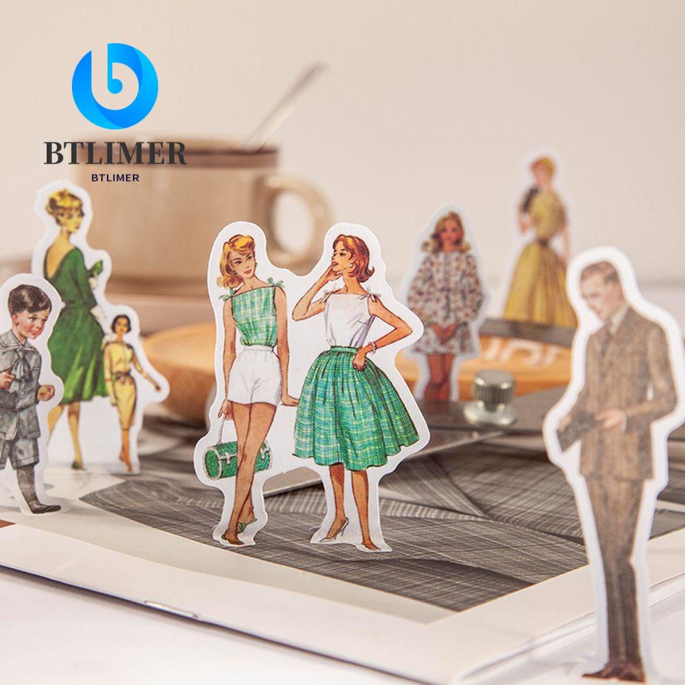 Bộ 40 Miếng Dán Trang Trí Album / Nhật Ký / Điện Thoại Họa Tiết Dễ Thương