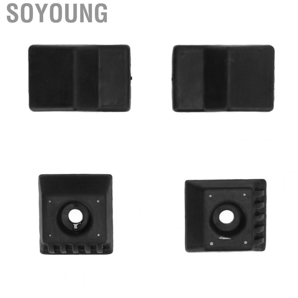 Soyoung Rear Trunk Stop Buffer  4pcs Strong Rustproof A1247580044 for Car