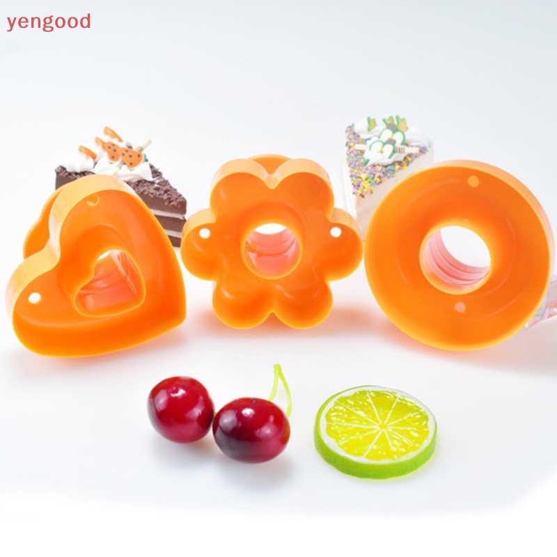 Set 3 Khuôn Cắt Bánh Donut Bằng Nhựa Cấp Thực Phẩm
