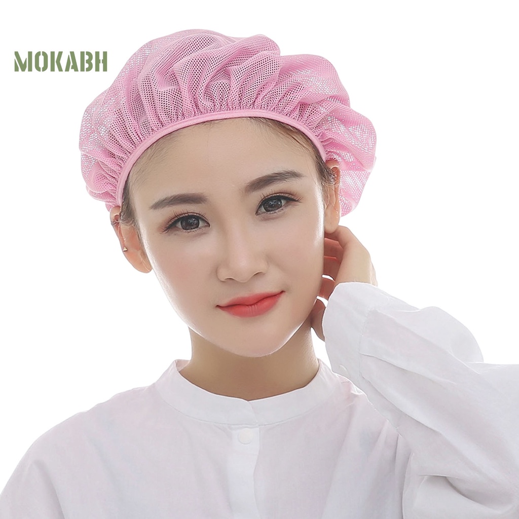 [Mok Abh] Mũ Lưới Thoáng Khí Chống Rớt Chống Bụi Chống Ngã Có Thể Điều Chỉnh Dành Cho Nam Nữ Làm Việc Hàng Ngày