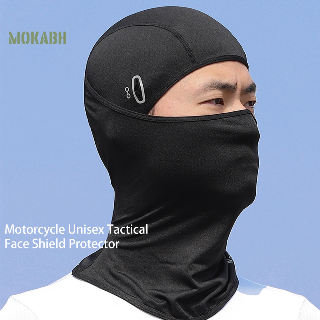 [Mok Abh] Tấm Che Mặt Chống Nắng Thoáng Khí Thấm Hút Tốt Bảo Vệ Mặt Khi Đi Xe Máy Ngoài Trời