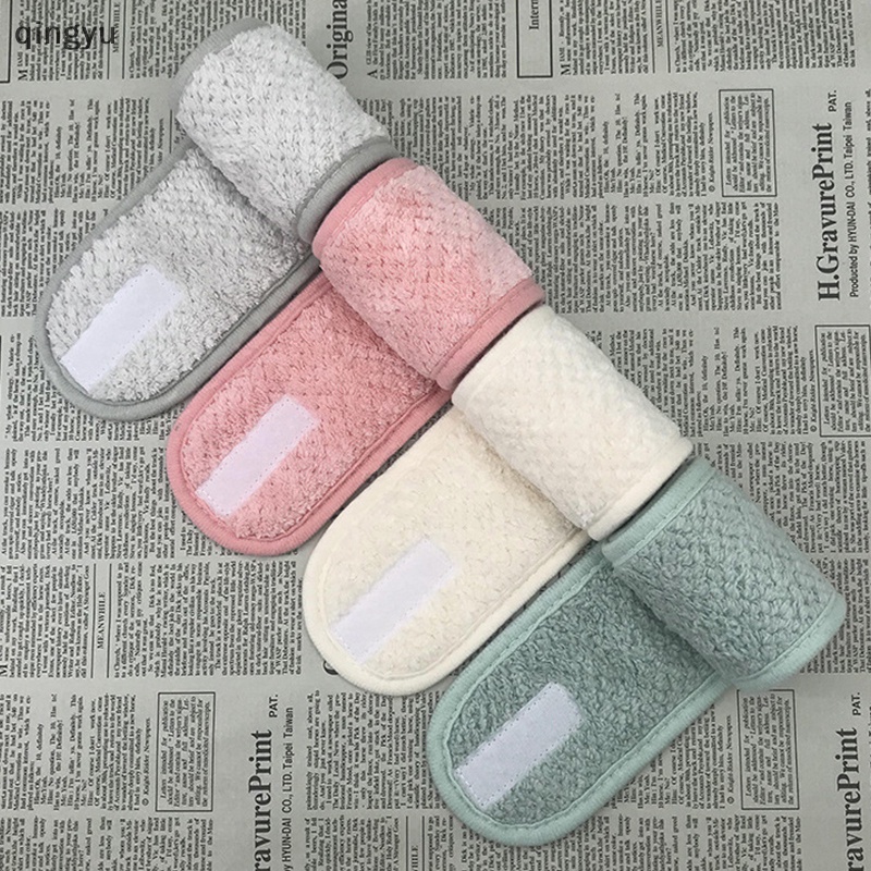 Băng Đô Mềm Mại Rửa Mặt / Trang Điểm Chỉnh Được