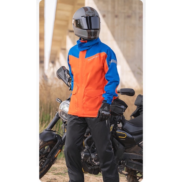 [Ảnh thật] [Chính hãng] ÁO MƯA BỘ MOTOWOLF MDL0403 (CÓ NÓN + TÚI + GIÀY)