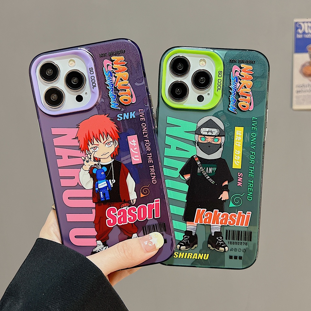 Ốp Điện Thoại TPU Dẻo Trong Suốt Họa Tiết Hoạt Hình Hai Mặt Chống Sốc Cho iPhone 11 13 12 14 Pro Max