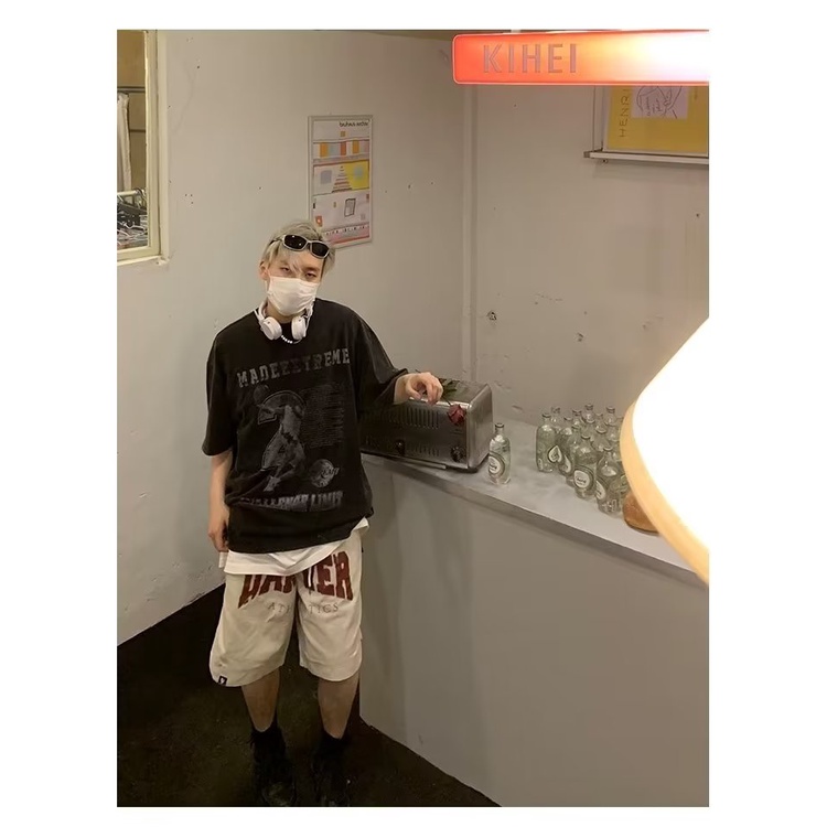 Áo Thun Tay Ngắn Cổ Tròn Thời Trang Mùa Hè Mới 2023 Dành Cho Nam