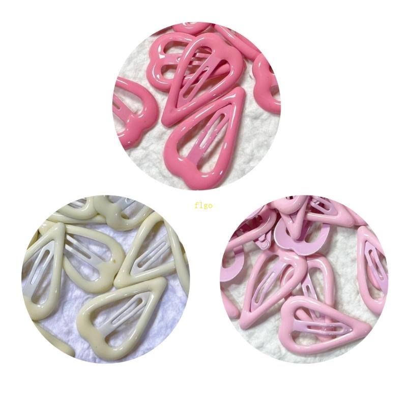 Kẹp Tóc Bb y2k Hình Trái Tim Cho Bé Gái