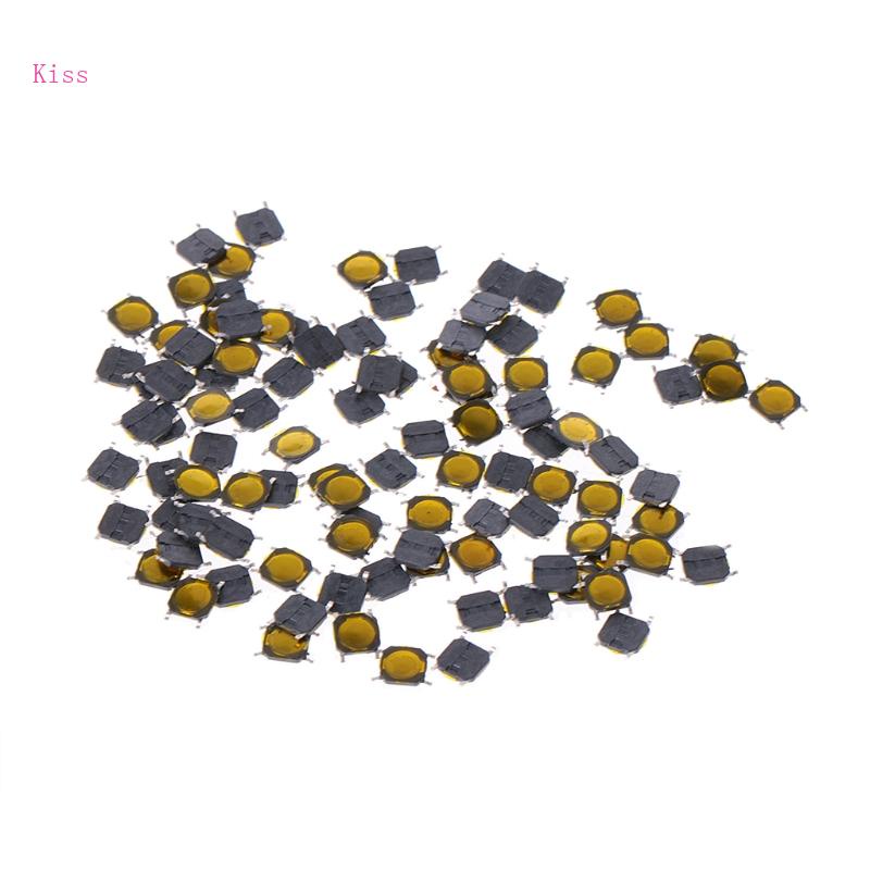 Set 100 Công Tắc Nhấn 4x4x0 7mm 4 Pin SMD Chuyên Dụng