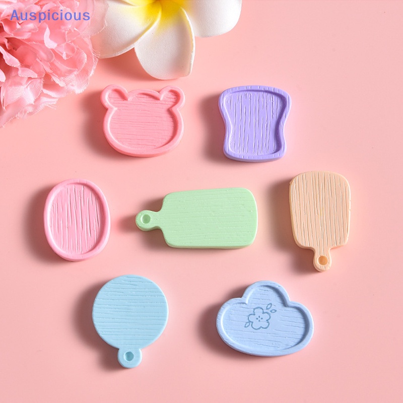 Set 4 Khay Đựng Thức Ăn Hình Hoạt Hình Dành Cho Nhà Búp Bê