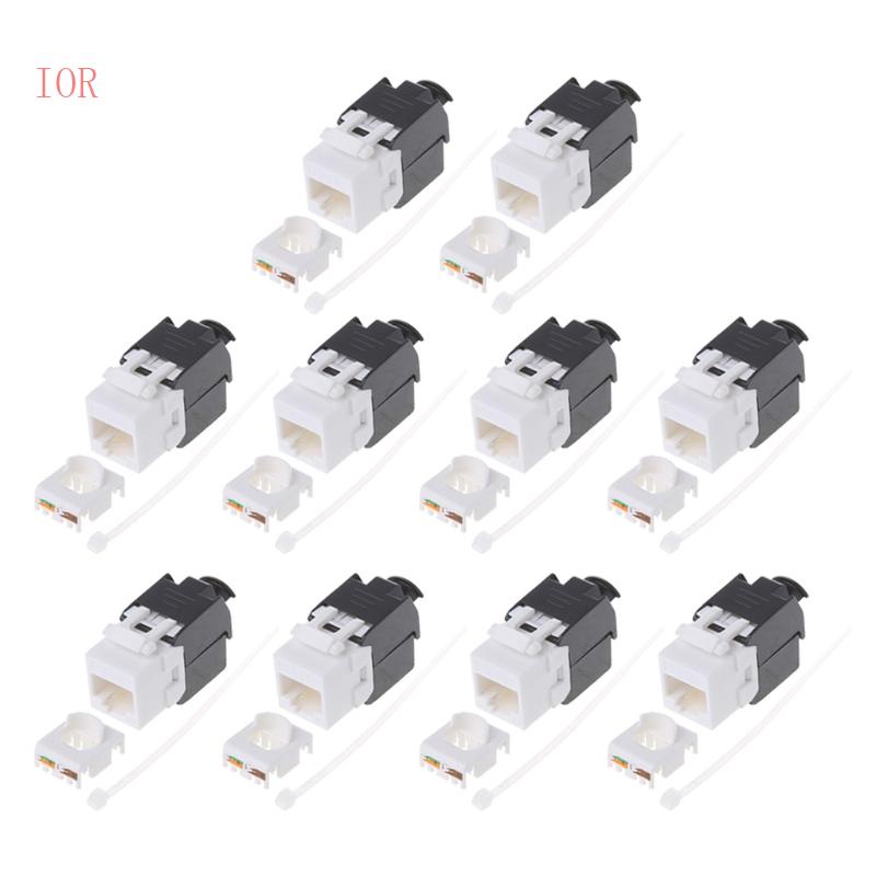 10 Đầu Nối Dây Mạng Lan RJ45 CAT6
