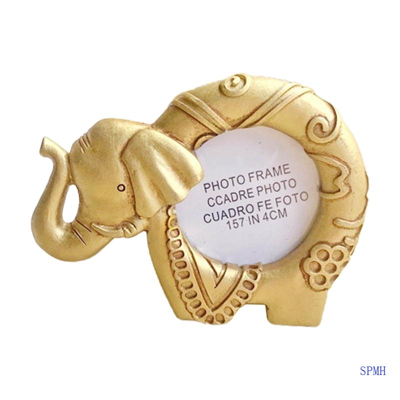 Giá Đỡ Khung Ảnh Để Bàn Hình Chú Voi Phong Cách Vintage
