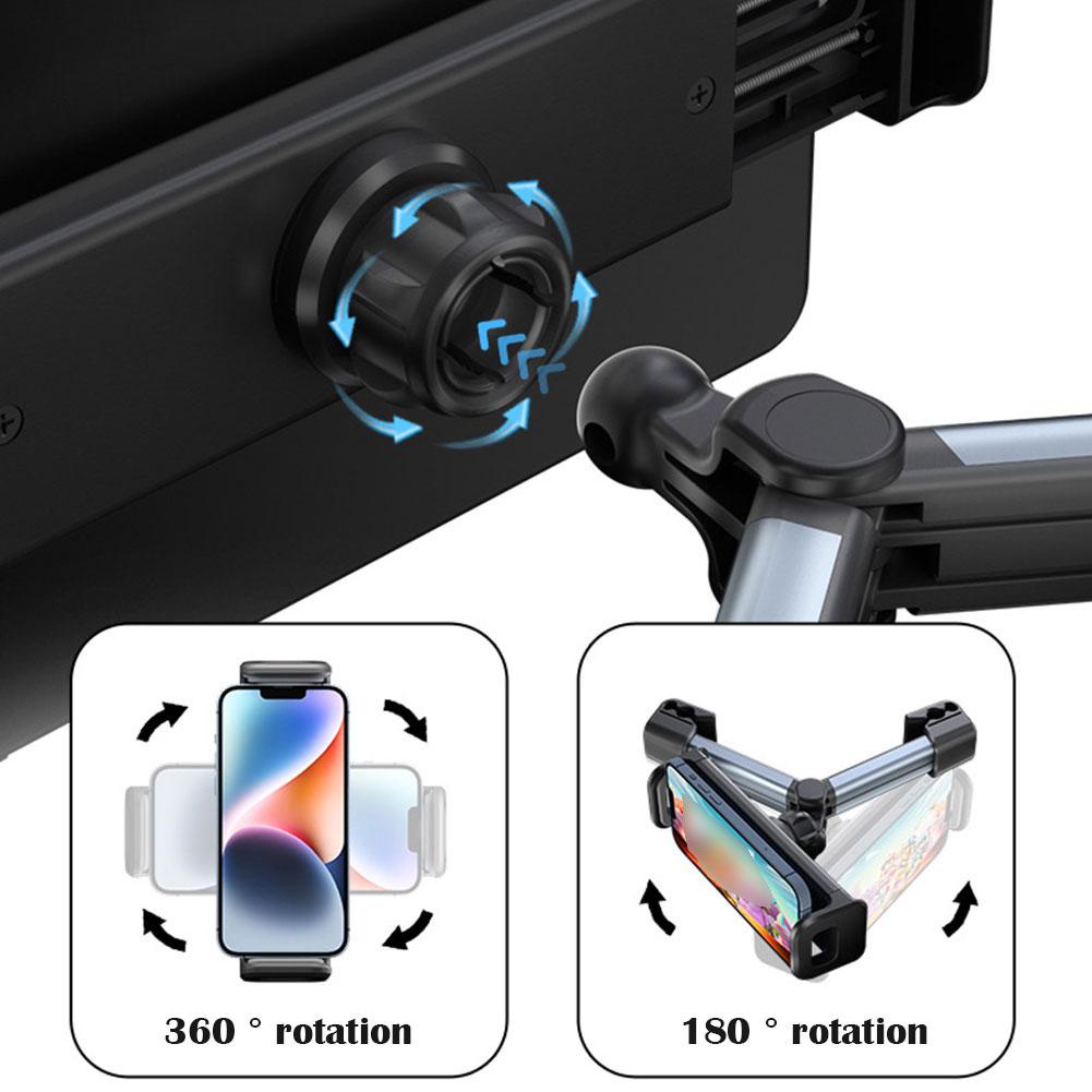 Giá Đỡ Điện Thoại / Máy Tính Bảng Gắn Ghế Sau Xe Hơi Tùy Chỉnh Kích Thước M5X4