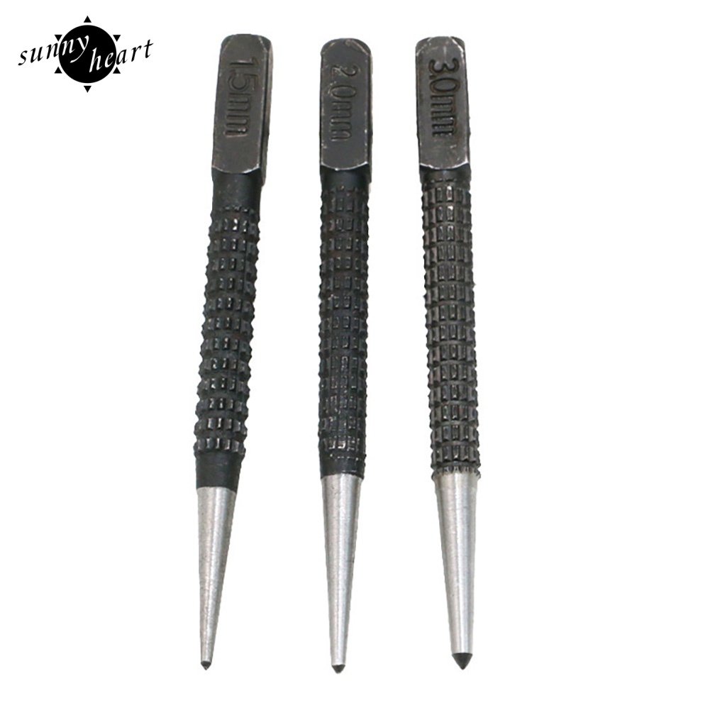Set 3 Mũi Khoan Gỗ Bằng Hợp Kim Thép 1.5mm / 2mm / 3mm