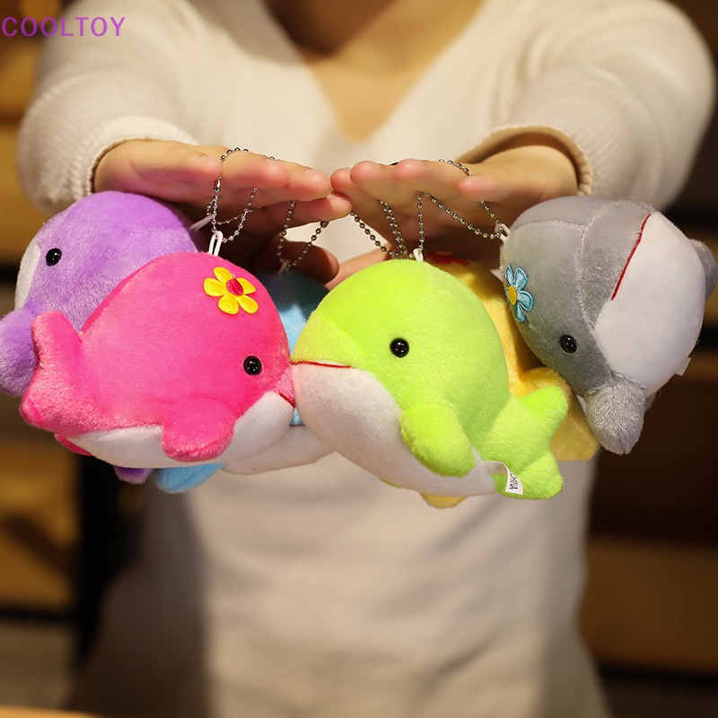 Cooltoy Móc Khóa Hình Cá Voi Nhồi Bông Dễ Thương Cho Nữ