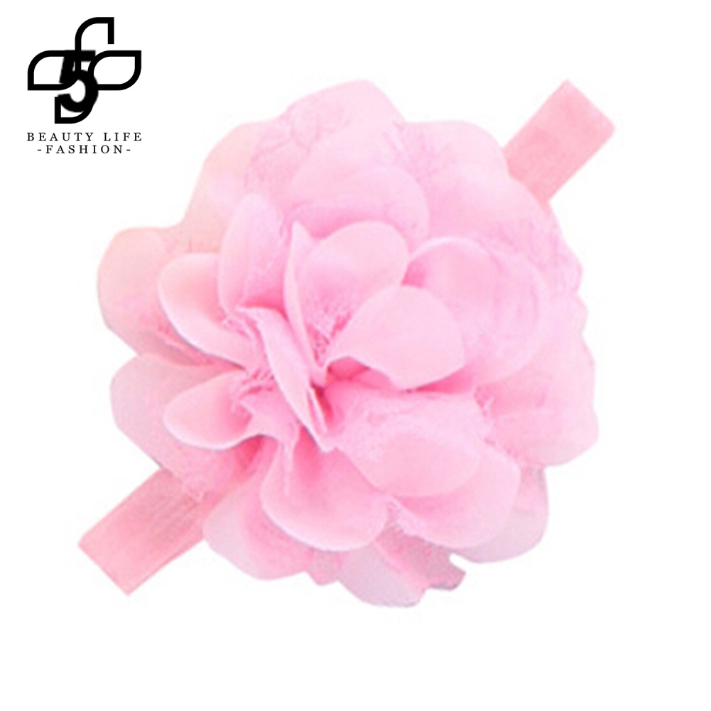 Băng Đô Hoa Co Giãn Dễ Thương Cho Bé Gái