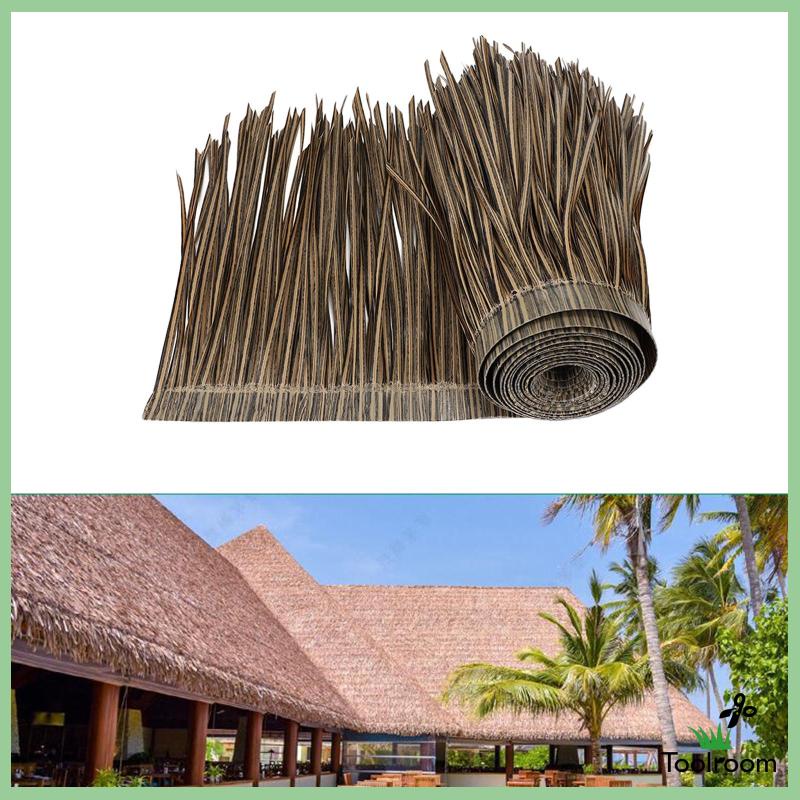 Tấm Rơm Nhân Tạo Gắn Mái Nhà Bền Bỉ Cho Sân Vườn