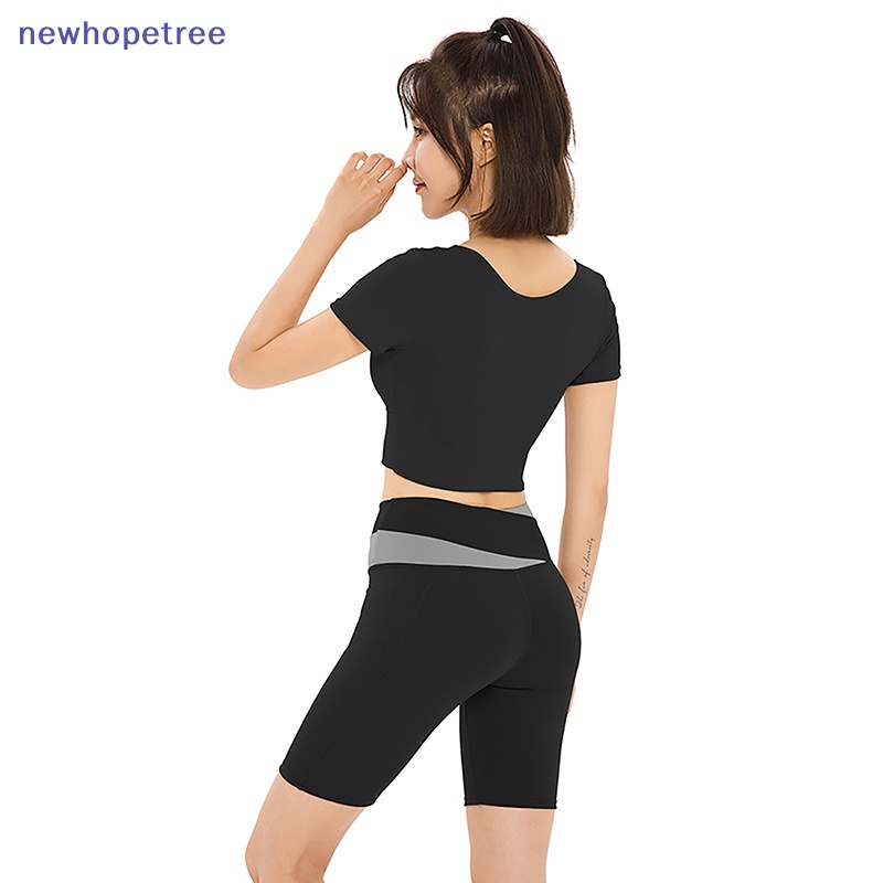 Bộ Đồ Tập Thể Thao Lưng Cao Không Đường May Thời Trang Cho Nữ