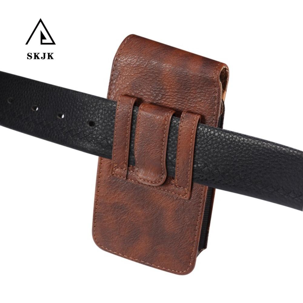 Needway Túi Da Pu Đựng Điện Thoại Thông Minh Cho Nam|Túi Da Đựng Điện Thoại Đeo Hông Chống Thấm Nước Tiện Dụng