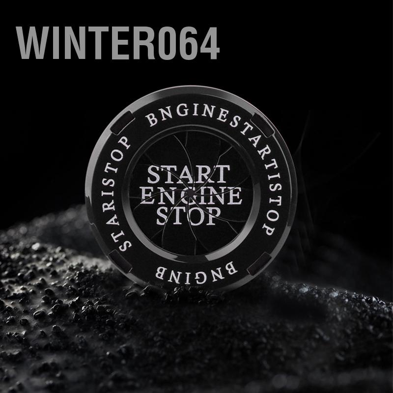 Winter064 Nắp Nút Dừng Bắt Đầu Động Cơ Bảo Vệ Chống Trầy Xước Thiết Kế Quay Đa Năng Một Phím Trang Trí