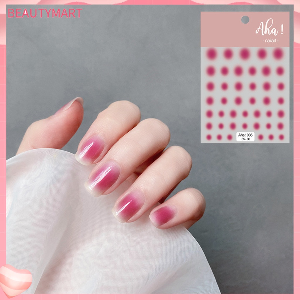 Miếng Dán Móng Tay Tự Dính Không Phai Màu Sắc Sống Động Dễ Sử Dụng