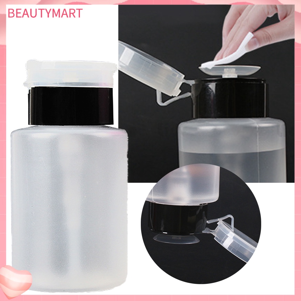 Lọ Rỗng 150ml Bằng PE Chống Tràn Dùng Để Đựng Dung Dịch Tẩy Sơn Móng