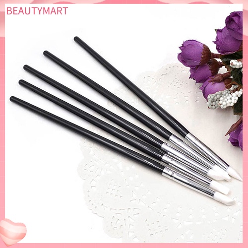 Set 5 Cọ Vẽ Móng Nghệ Thuật Bằng Silicon Mềm Tiện Dụng
