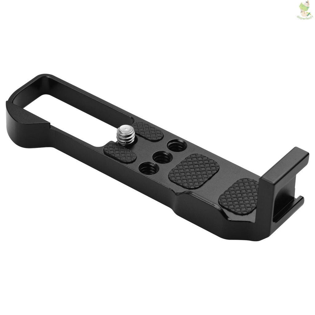 Camera Quick Release L Mount Plate with Cold Shoe 1/4 3/8 Threaded Holes Wrenches Replacement for  G7X Mark III Camera A   Came-6.5