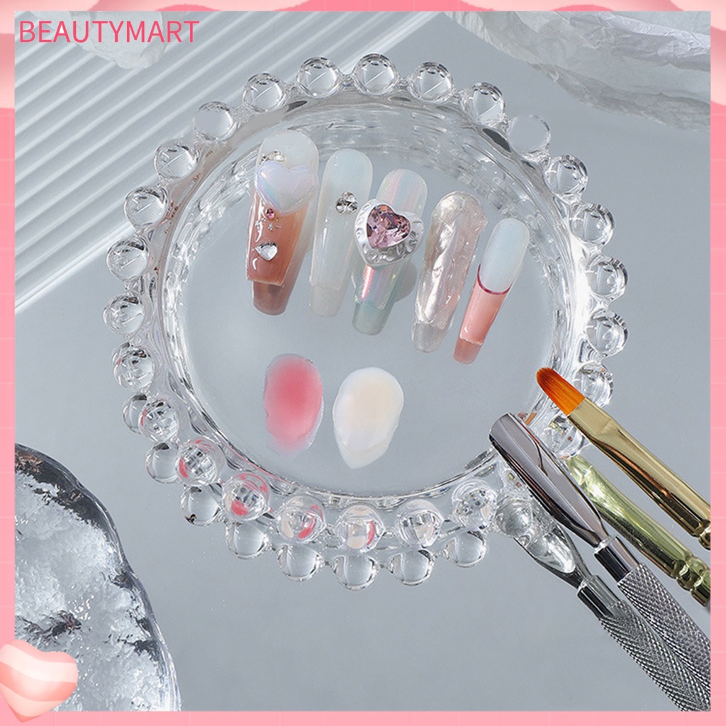 Khay Trưng Bày Móng Tay Bằng Thủy Tinh Trong Suốt Độ Bền Cao Chống Vỡ