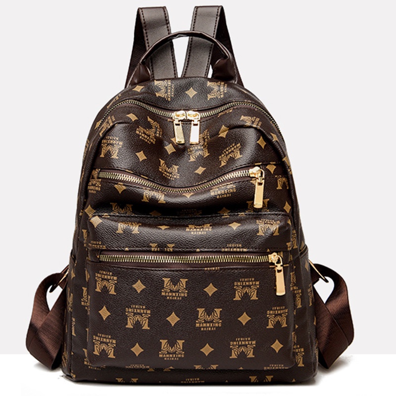 Ba Lô Chống Thấm Nước Màu Sắc Hợp Thời Trang Dễ Phối Đồ Cho Nữ